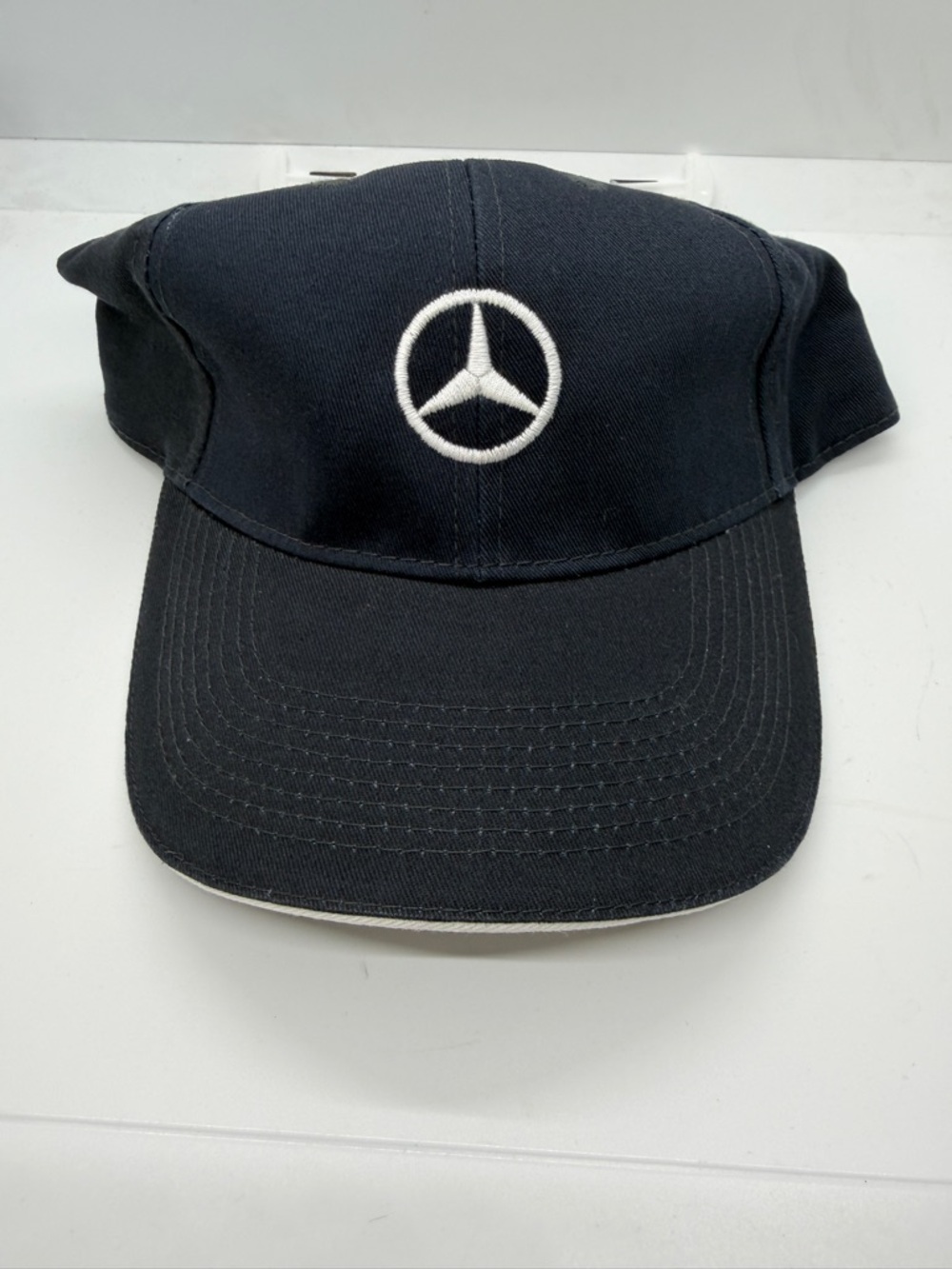 Mercedes-Benz Black Embroidered Logo Baseball Cap